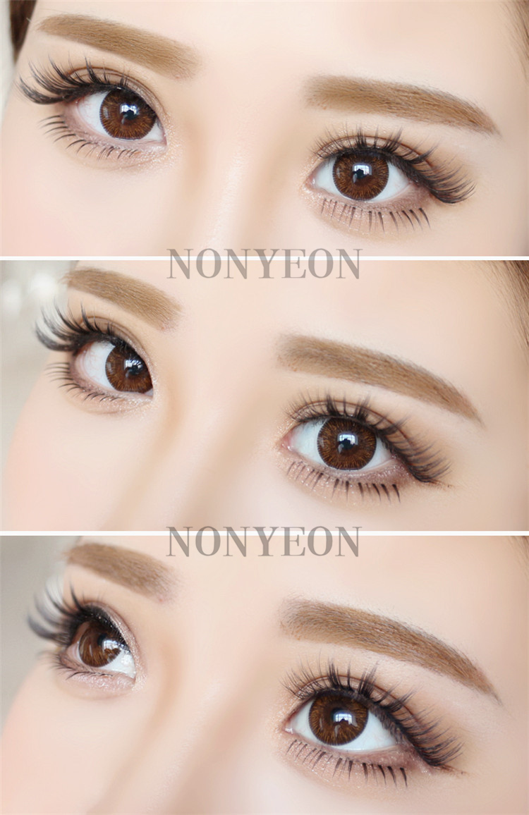 dreamcon目妍 cutie精灵棕/灰 - 魅瞳 · もとの瞳 · 正品美瞳专卖